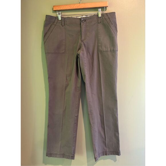 Eddie Bauer Pants - Eddie Bauer 12 Ripstop brown khaki style women’s pants